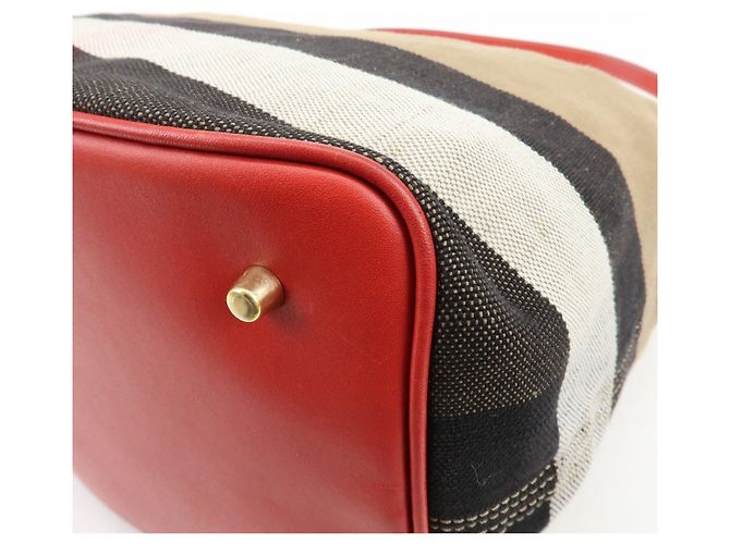 Borsa a mano e a tracolla 2Way Burberry Nova Plaid in Canvas e Pelle Beige - vista 14