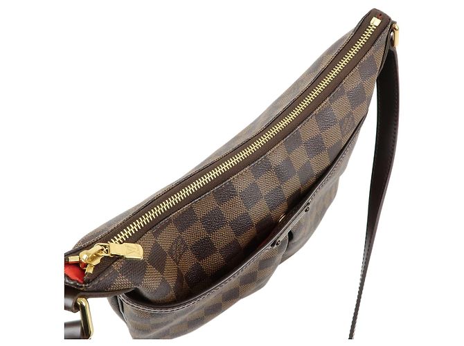 Borsa a spalla Louis Vuitton Damier Bloomsbury PM Brown N42251 - vista 10