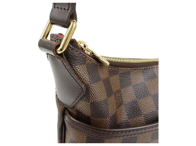 Borsa a spalla Louis Vuitton Damier Bloomsbury PM Brown N42251 - vista 7