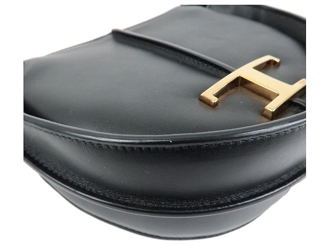 Borsa a mano in pelle TOD'S T Timeless SACCA LUNA MICRO Nera - vista 5