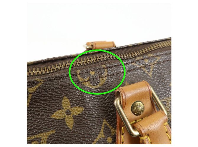 Louis Vuitton Monogram Speedy 35 Boston Bag Hand Bag Brown M41524 - vista 18
