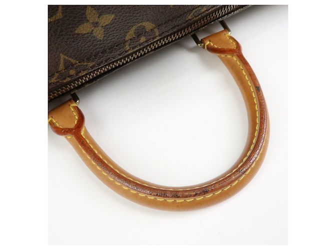 Louis Vuitton Monogram Speedy 35 Boston Bag Hand Bag Brown M41524 - vista 8