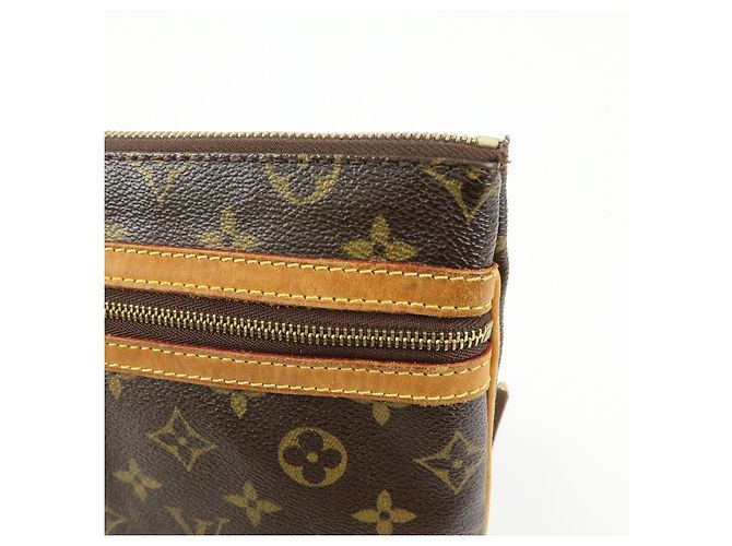 Louis Vuitton Monogram Pochette Bosphore Shoulder Bag Brown M40044 - vista 19
