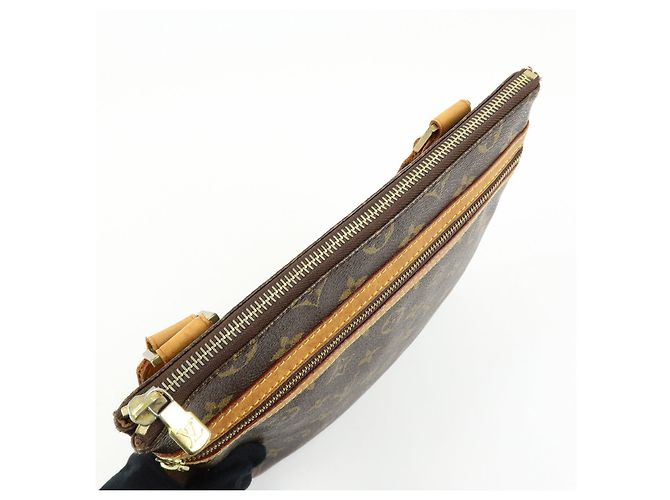 Louis Vuitton Monogram Pochette Bosphore Shoulder Bag Brown M40044 - vista 21
