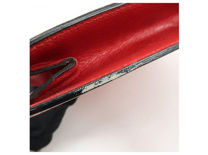 Autre Marque SAINT LAURENT PARIS Borsa a tracolla e a spalla Y-Line in pelle borchiata Rossa - vista 19