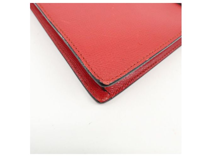 Autre Marque SAINT LAURENT PARIS Borsa a tracolla e a spalla Y-Line in pelle borchiata Rossa - vista 9