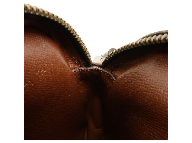 Borsa a pochette Louis Vuitton Monogram Marly Dragonne PM Brown M51827 - vista 21