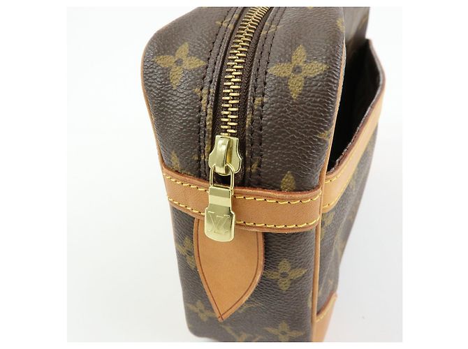 Louis Vuitton Monogram Compiegne 28 Pouch Clutch Bag Brown M51845 - vista 13