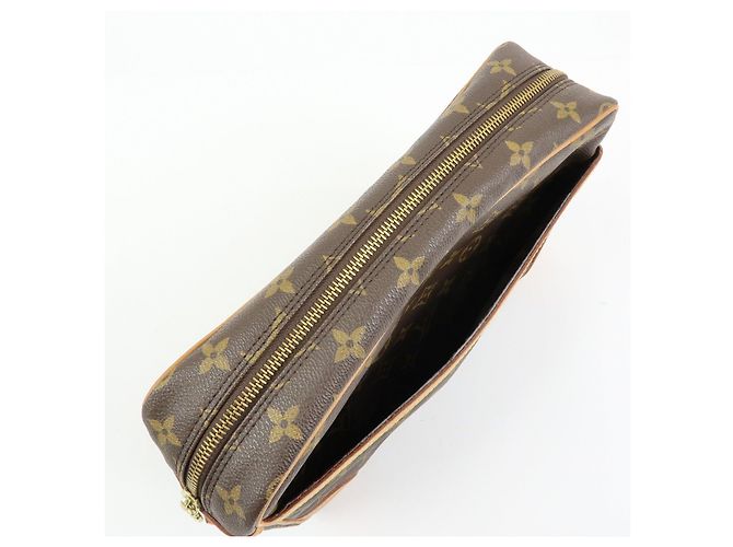 Louis Vuitton Monogram Compiegne 28 Pouch Clutch Bag Brown M51845 - vista 14