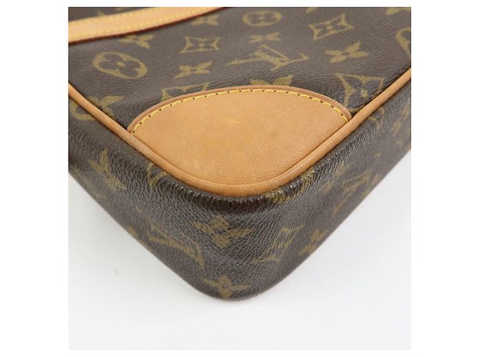 Louis Vuitton Monogram Compiegne 28 Pouch Clutch Bag Brown M51845 - vista 6