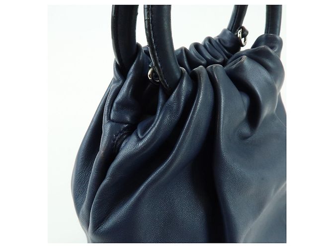 Borsa 2Way LOEWE Anagram in pelle Nappa Borsa a mano Borsa a tracolla Navy - vista 15