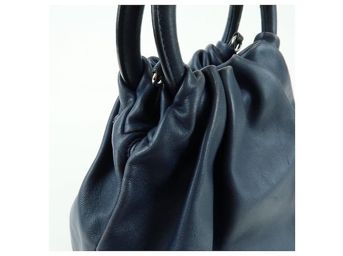 Borsa 2Way LOEWE Anagram in pelle Nappa Borsa a mano Borsa a tracolla Navy - vista 17