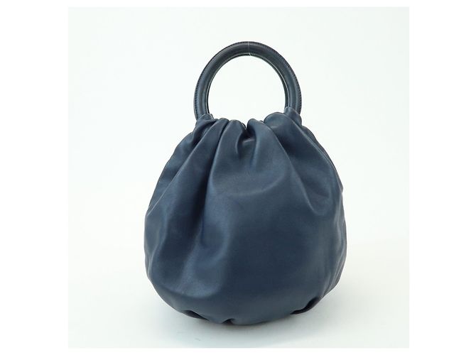 Borsa 2Way LOEWE Anagram in pelle Nappa Borsa a mano Borsa a tracolla Navy - vista 2