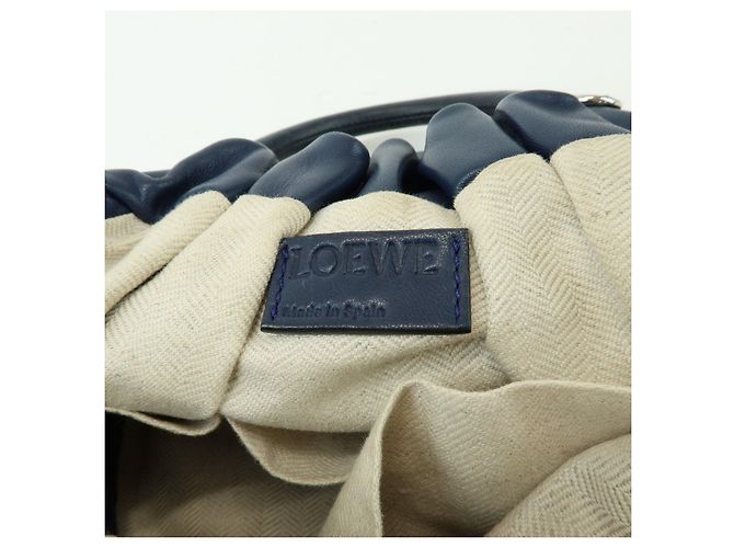 Borsa 2Way LOEWE Anagram in pelle Nappa Borsa a mano Borsa a tracolla Navy - vista 24