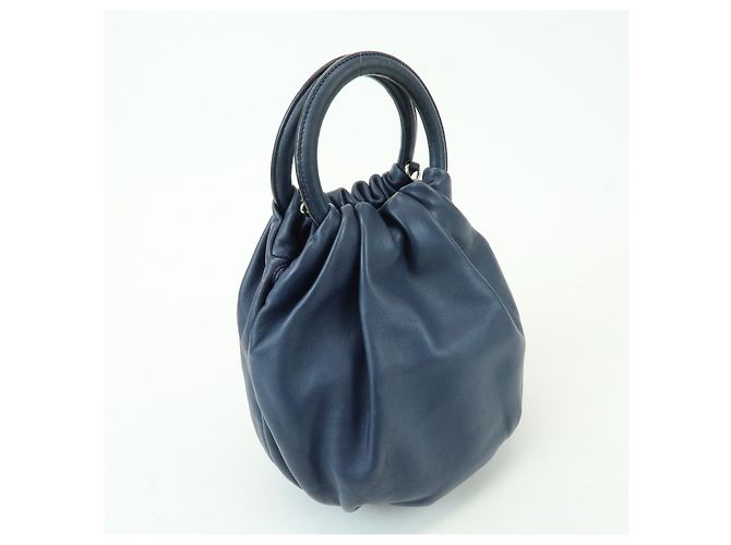 Borsa 2Way LOEWE Anagram in pelle Nappa Borsa a mano Borsa a tracolla Navy - vista 4