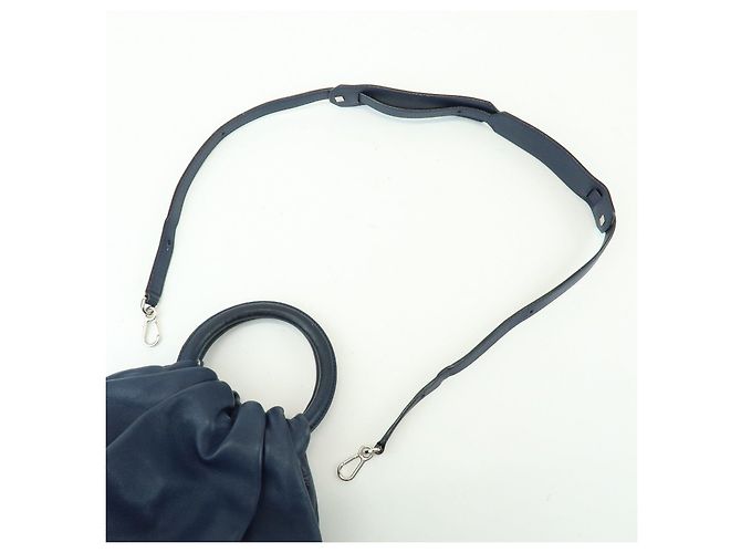 Borsa 2Way LOEWE Anagram in pelle Nappa Borsa a mano Borsa a tracolla Navy - vista 6