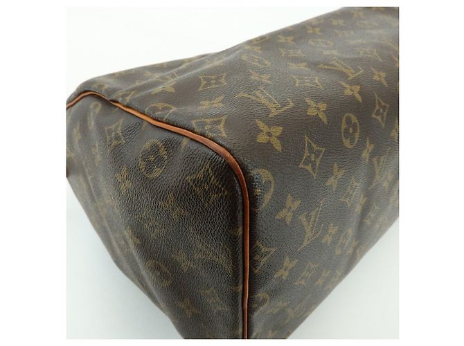 Borsa a mano Louis Vuitton Monogram Speedy 40 Borsa Boston Marrone M41522 - vista 12