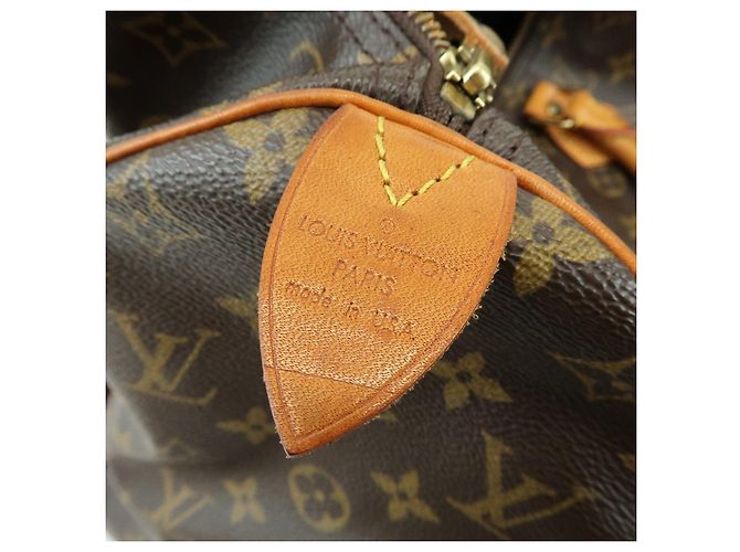 Borsa a mano Louis Vuitton Monogram Speedy 40 Borsa Boston Marrone M41522 - vista 23