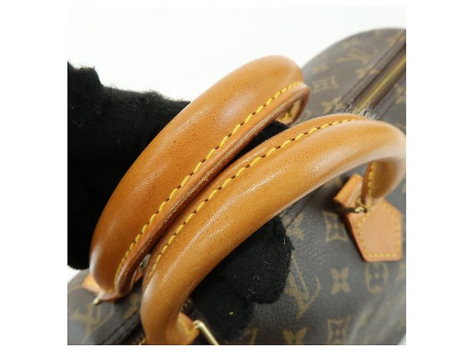 Borsa a mano Louis Vuitton Monogram Speedy 40 Borsa Boston Marrone M41522 - vista 7