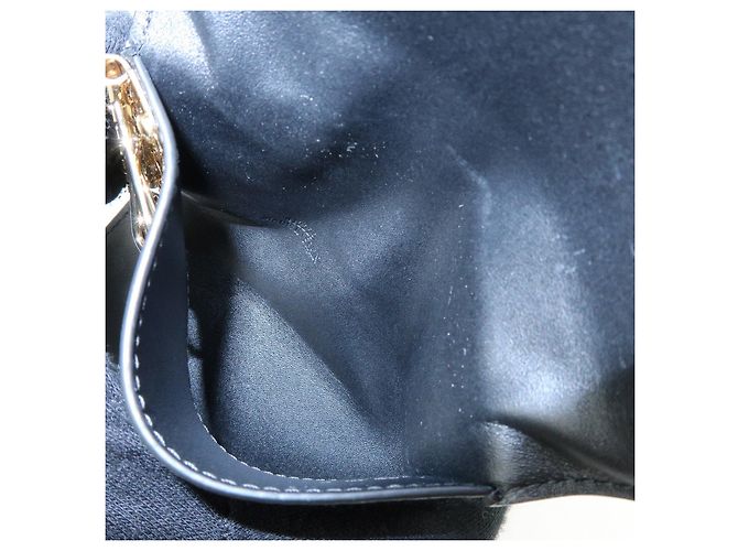 LOEWE Repeat Anagram Calf Leather 6 Ring Key Case Key Holder Black - view 19