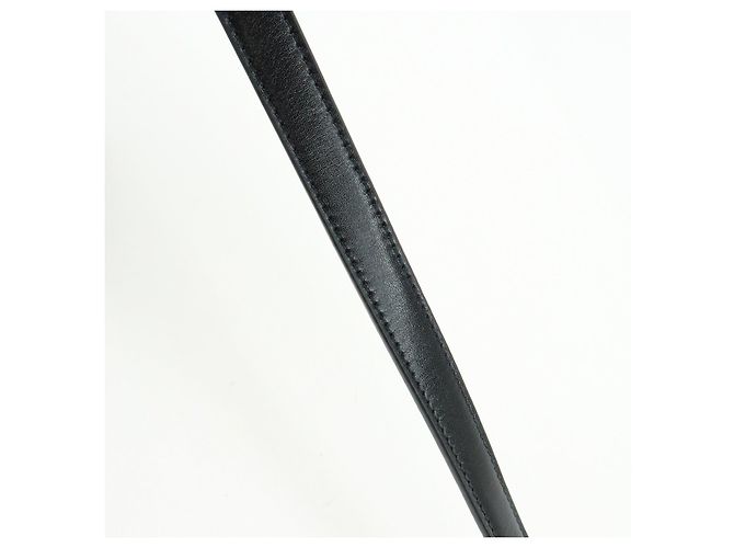 Autre Marque SAINT LAURENT PARIS Bolsa de ombro com aba em couro de bezerro Black 769162 - vista 7