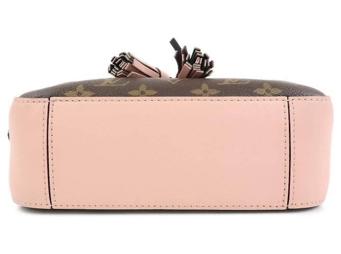 Borsa a tracolla Louis Vuitton Monogram Saintonge Canvas Rose Poodle M44442 - vista 3