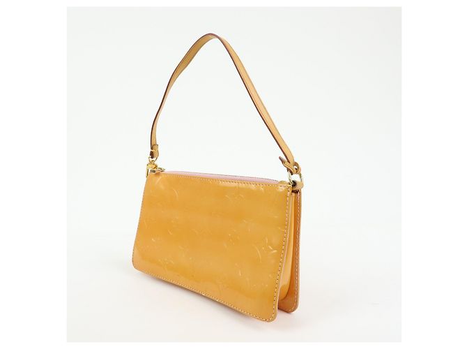 Louis Vuitton Monogram Vernis Lexington Accessoires Pouch Orange M91057 - vista 3