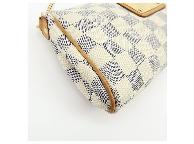 Louis Vuitton Damier Azur Eva Borsa 2 Way Borsa a Tracolla N55214 - vista 10