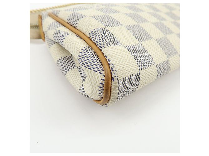 Louis Vuitton Damier Azur Eva Borsa 2 Way Borsa a Tracolla N55214 - vista 11