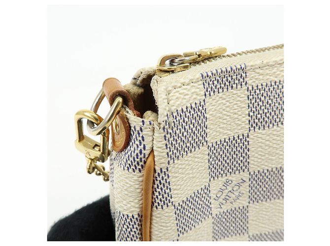 Louis Vuitton Damier Azur Eva Borsa 2 Way Borsa a Tracolla N55214 - vista 14