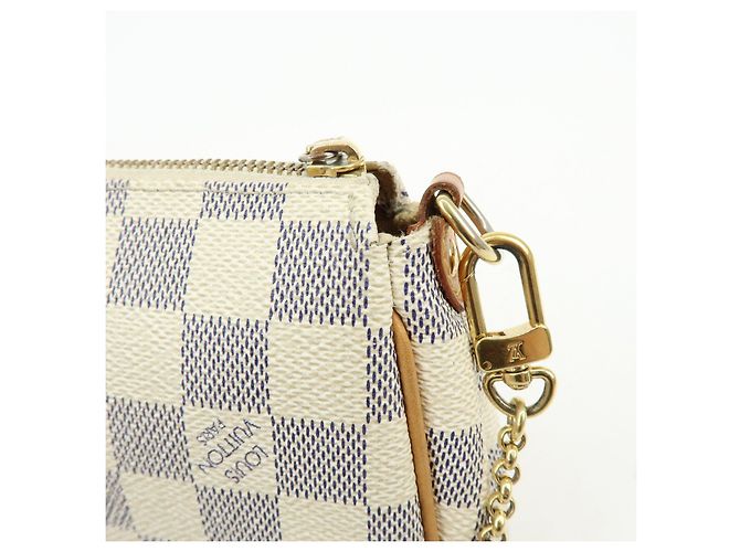Louis Vuitton Damier Azur Eva Borsa 2 Way Borsa a Tracolla N55214 - vista 15