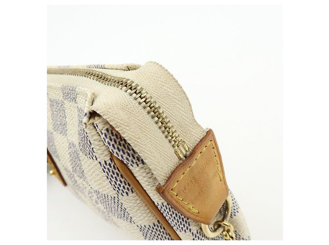 Louis Vuitton Damier Azur Eva Borsa 2 Way Borsa a Tracolla N55214 - vista 18