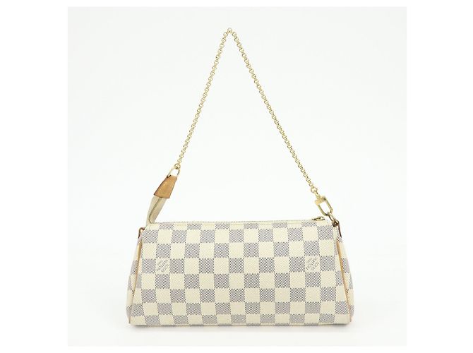 Louis Vuitton Damier Azur Eva Borsa 2 Way Borsa a Tracolla N55214 - vista 2