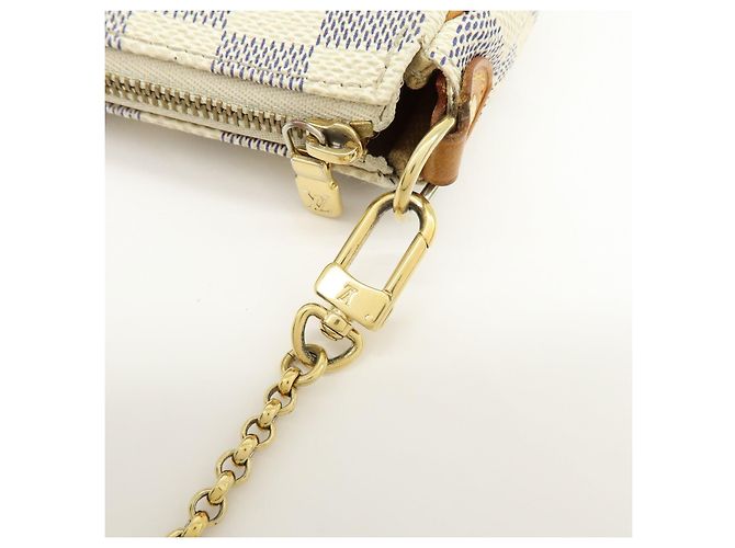 Louis Vuitton Damier Azur Eva Borsa 2 Way Borsa a Tracolla N55214 - vista 9