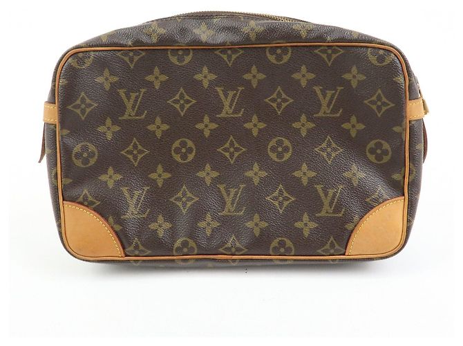 Louis Vuitton Monogram Compiegne 23 Pouch Clutch Bag Brown M51845 - vista 2