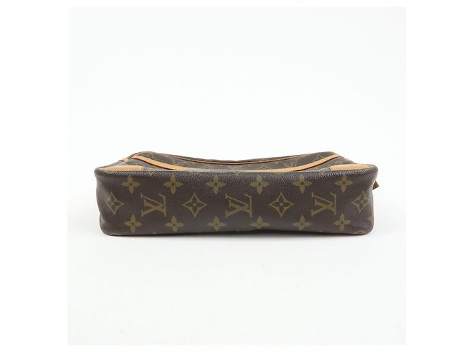 Louis Vuitton Monogram Compiegne 23 Pouch Clutch Bag Brown M51845 - vista 5