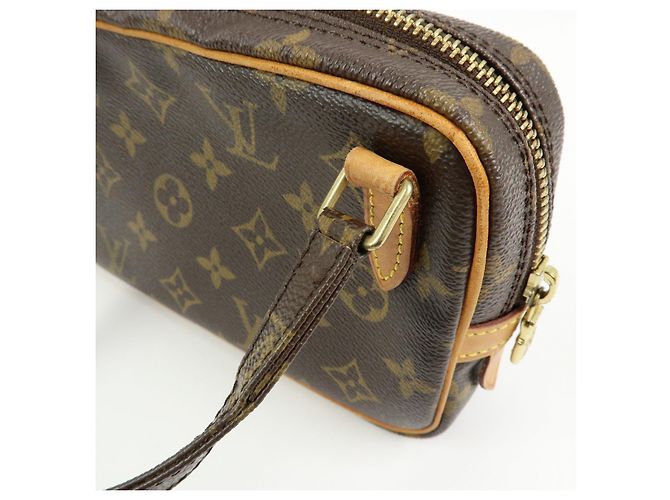 Borsa Louis Vuitton Monogram Pochette Marly Bandouliere Brown M51828 - vista 10