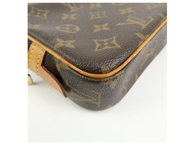 Borsa Louis Vuitton Monogram Pochette Marly Bandouliere Brown M51828 - vista 11