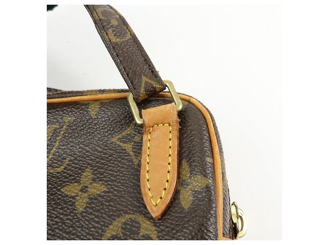 Borsa Louis Vuitton Monogram Pochette Marly Bandouliere Brown M51828 - vista 15