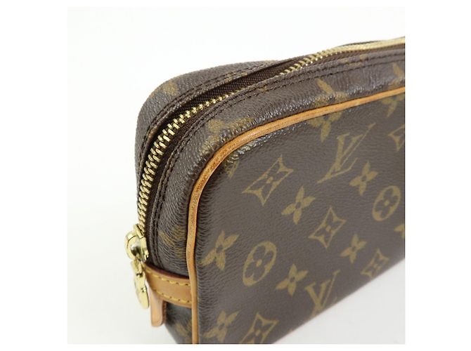 Borsa Louis Vuitton Monogram Pochette Marly Bandouliere Brown M51828 - vista 16
