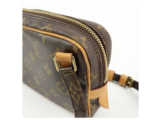 Borsa Louis Vuitton Monogram Pochette Marly Bandouliere Brown M51828 - vista 17