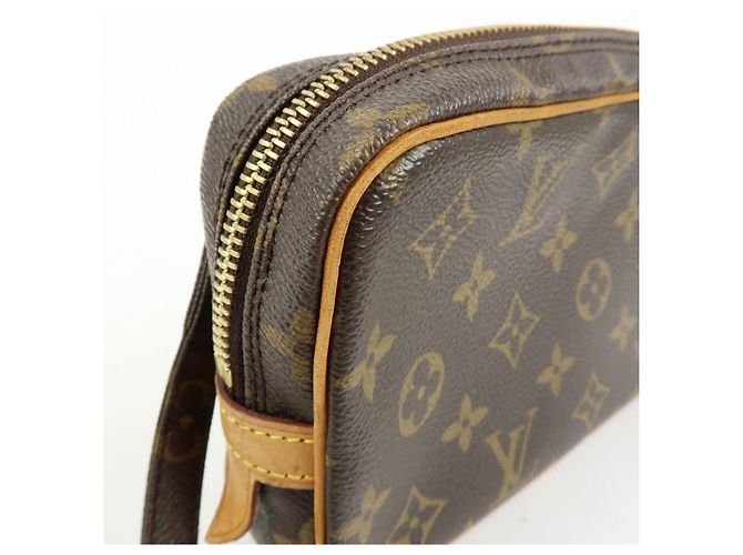 Borsa Louis Vuitton Monogram Pochette Marly Bandouliere Brown M51828 - vista 18