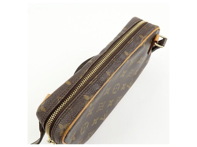Borsa Louis Vuitton Monogram Pochette Marly Bandouliere Brown M51828 - vista 21
