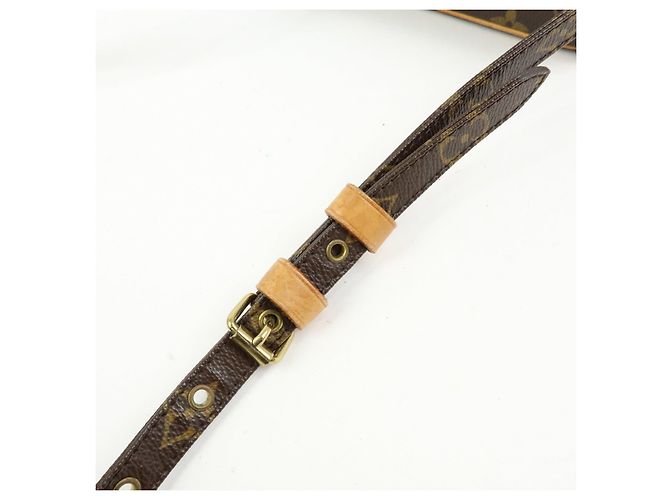 Borsa Louis Vuitton Monogram Pochette Marly Bandouliere Brown M51828 - vista 9