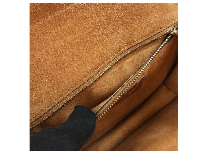 Borsa a tracolla in pelle con catena e ricami VALENTINO Glam Lock Marrone - vista 22