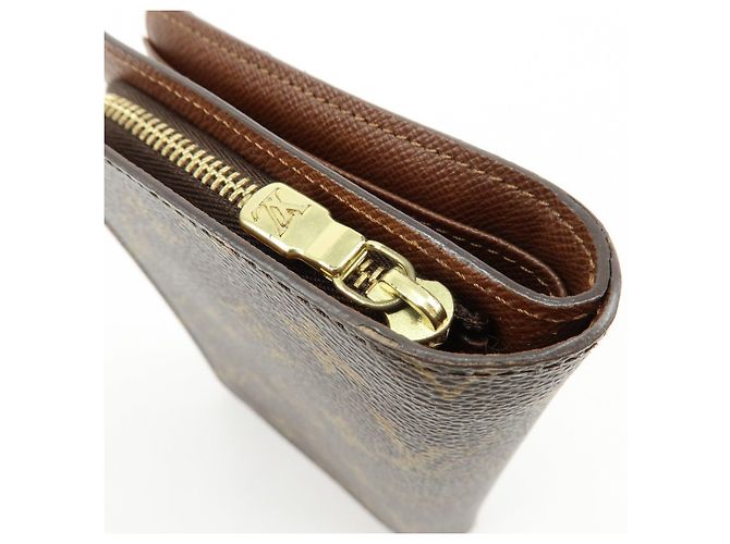 Louis Vuitton Monogram Porte Papier Zip Bi-fold Wallet M61207 - vista 11