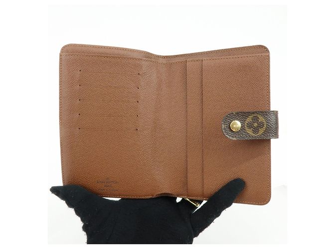 Louis Vuitton Monogram Porte Papier Zip Bi-fold Wallet M61207 - vista 14