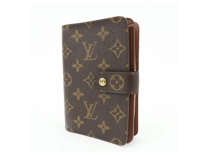 Louis Vuitton Monogram Porte Papier Zip Bi-fold Wallet M61207 - vista 3
