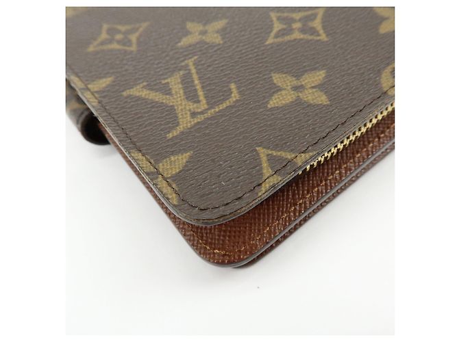 Louis Vuitton Monogram Porte Papier Zip Bi-fold Wallet M61207 - vista 8