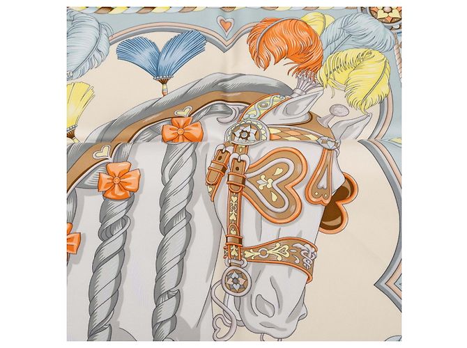 Hermès Carré Hermes 90 Haranais de Coeur - vista 6